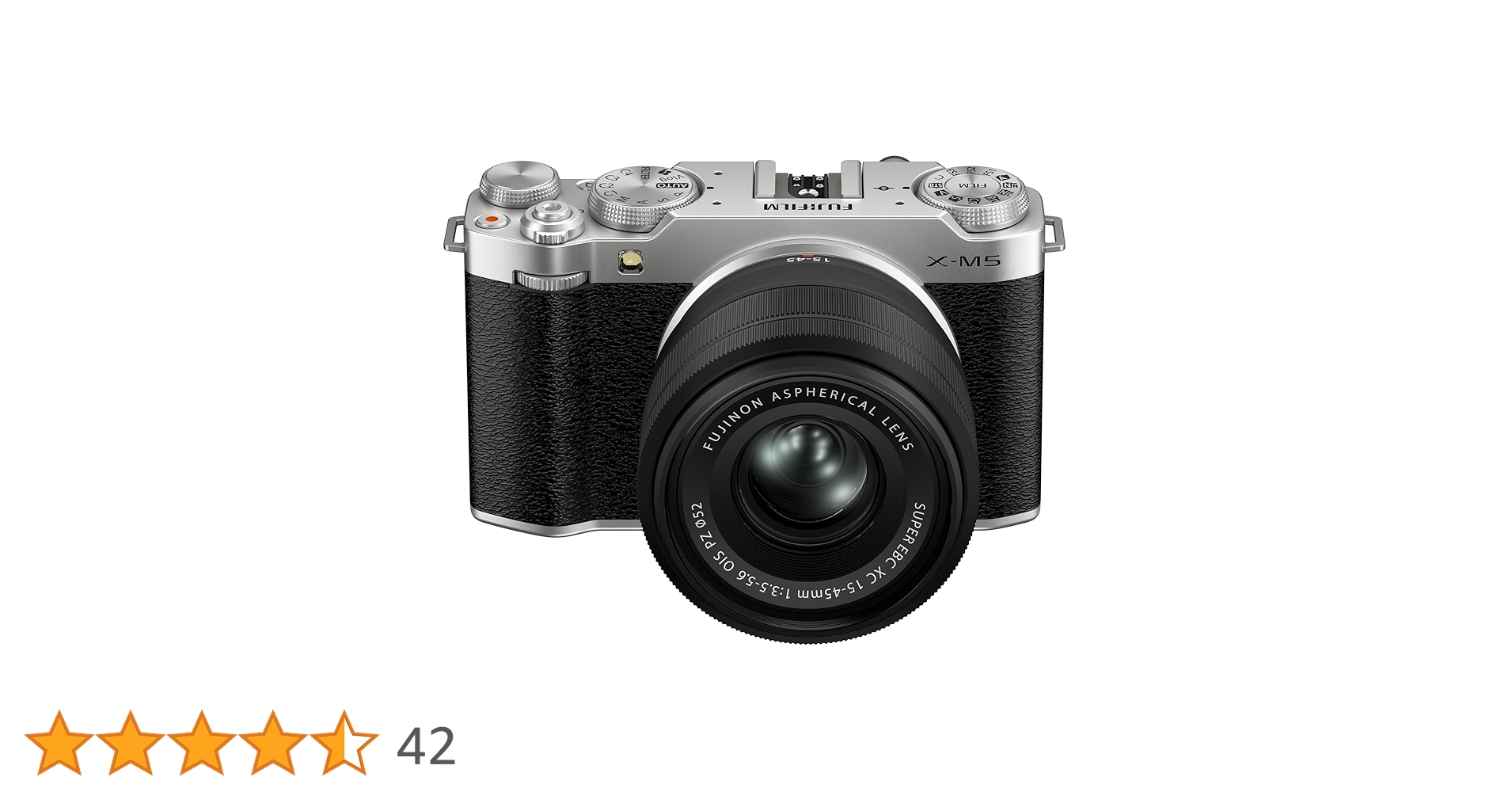 Fujifilm X-M5 ミラーレスカメラ 15-45mm FUJIFILM FUJIFILM X-M5 XC15-45mmレンズキット（ブラック）F X